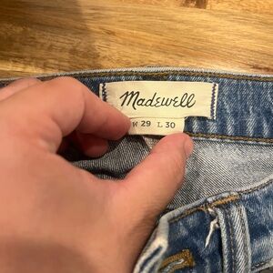 Madewell Men’s Light Blue Denim Jeans